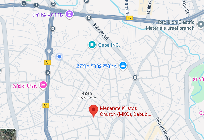 Meserete Kristos Church Location Map